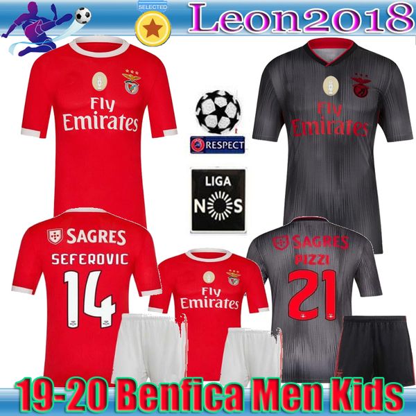 Men kids 19 20 Benfica JONAS JOAO FELIX Soccer Jerseys 2019 2020 PIZZI SEFEROVIC SALVIO Home Away Shirts JARDEL camisa de futebol Uniforms
Men kids 19 20 Benfica JONAS JOAO FELIX Soccer Jerseys 2019 2020 PIZZI SEFEROVIC SALVIO Home Away Shirts JARDEL camisa de futebol Uniforms