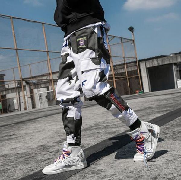 man jogger camouflage side pockets loose style men's sweatpants fashion 2019 high street casual pants m-3xl, Black
man jogger camouflage side pockets loose style men's sweatpants fashion 2019 high street casual pants m-3xl, Black