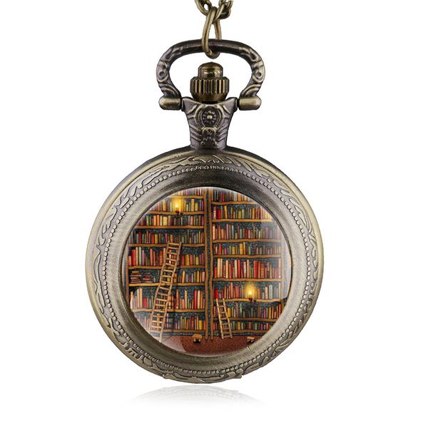 vintage book friend bronze quartz pocket watch women necklace pendant with chain fob watch gifts, Slivery;golden
vintage book friend bronze quartz pocket watch women necklace pendant with chain fob watch gifts, Slivery;golden