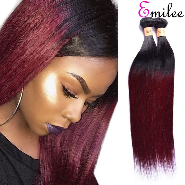emilee 1/3/4 ombre hair bundles malaysian straight 1b 99j hair weave bundles two tone remy hair bundles 14 inch, Black
emilee 1/3/4 ombre hair bundles malaysian straight 1b 99j hair weave bundles two tone remy hair bundles 14 inch, Black