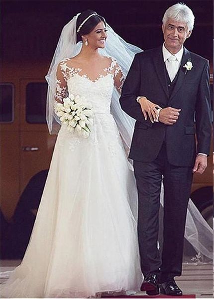 2020 vintage sweetheart lace african wedding dresses plus size long sleeve tulle bridal gowns for garden country a line bridal gowns, White
2020 vintage sweetheart lace african wedding dresses plus size long sleeve tulle bridal gowns for garden country a line bridal gowns, White