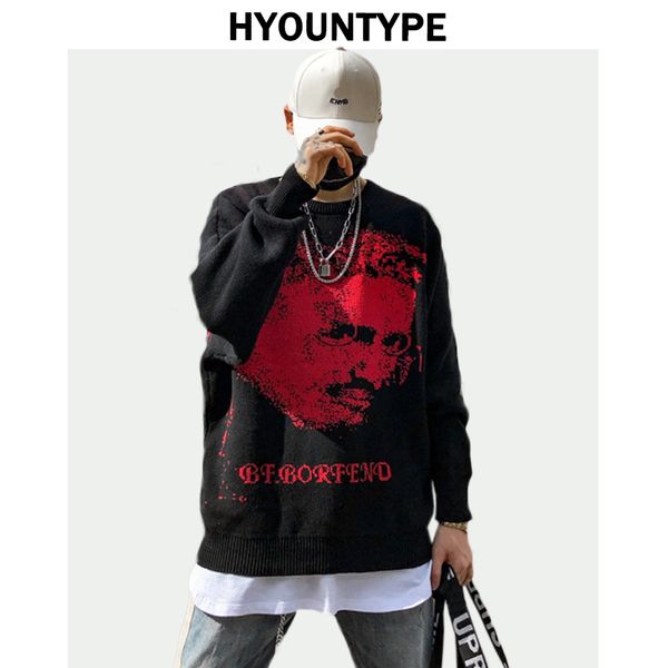 hip hop knitted oversized sweater men 2018 new autumn o-neck long sleeve pullover streetwear casual loose sweaters clothing, White;black
hip hop knitted oversized sweater men 2018 new autumn o-neck long sleeve pullover streetwear casual loose sweaters clothing, White;black