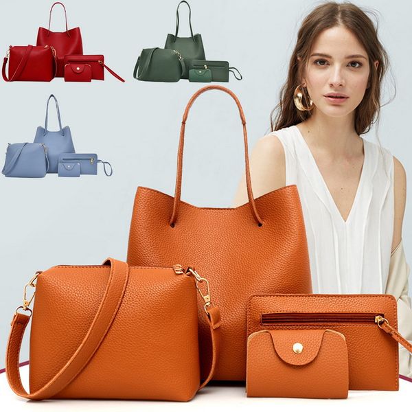 litthing dropship 4 pcs / set women lady pu leather handbag polyester shoulder bags tote purse messenger satchel
litthing dropship 4 pcs / set women lady pu leather handbag polyester shoulder bags tote purse messenger satchel