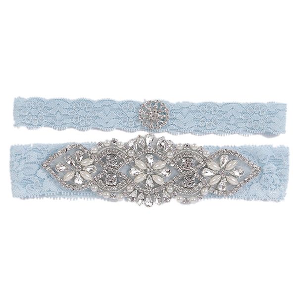 wedding garter rhinestone beading lace flower blue garter 2pcs set for women/female/bride thigh ring bridal leg garter, Black;white
wedding garter rhinestone beading lace flower blue garter 2pcs set for women/female/bride thigh ring bridal leg garter, Black;white