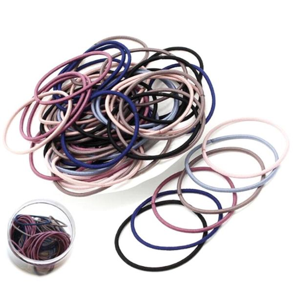 100pcs mixed color version rubber band parent-child hair ring accessories, Slivery;white
100pcs mixed color version rubber band parent-child hair ring accessories, Slivery;white