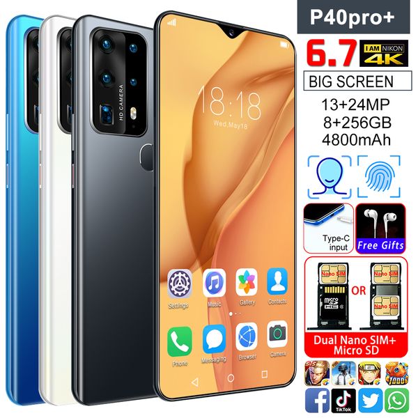 android phone smartphones goophone p40 pro+ 6.7inch hd+full screen 4g lte 8 core 8gb+256gb 2sim cards tf cards face id fast charging cheap
android phone smartphones goophone p40 pro+ 6.7inch hd+full screen 4g lte 8 core 8gb+256gb 2sim cards tf cards face id fast charging cheap