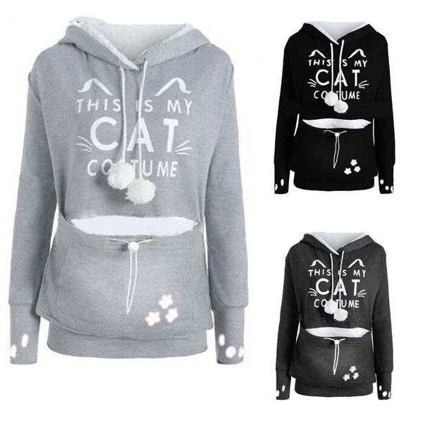 oversized hoodies this is my cat letter printed cute holder pouch pocket women hoodies kawaii cat sweatshirt female plus size, Black
oversized hoodies this is my cat letter printed cute holder pouch pocket women hoodies kawaii cat sweatshirt female plus size, Black