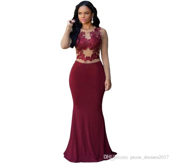 classic royal blue mermaid prom dresses high collar with gold lace appliques long sleeves evening dresses high split party gowns, Black;red
classic royal blue mermaid prom dresses high collar with gold lace appliques long sleeves evening dresses high split party gowns, Black;red
