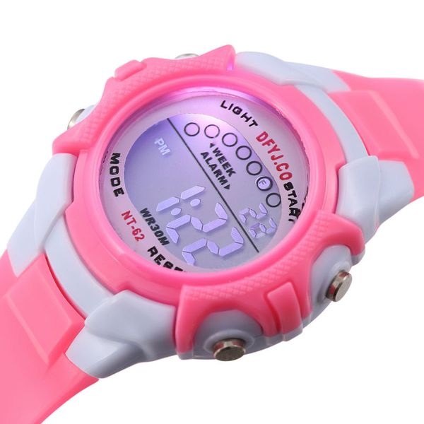 cute girl watch kids boy children watch led digital wrist sports watches led pink strap students clock silicone relogio, Blue
cute girl watch kids boy children watch led digital wrist sports watches led pink strap students clock silicone relogio, Blue
