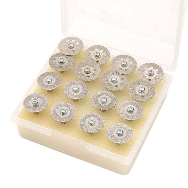16pcs / set diamond cutting disc set round saw blade disc rotary tool cutting wheel
16pcs / set diamond cutting disc set round saw blade disc rotary tool cutting wheel