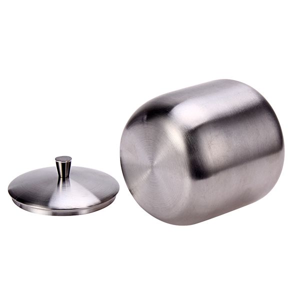 350ml new stainless steel coffee sugar bowl sugar pot with spoon cup cover drum shape sugar cup drinkware kitchen
350ml new stainless steel coffee sugar bowl sugar pot with spoon cup cover drum shape sugar cup drinkware kitchen