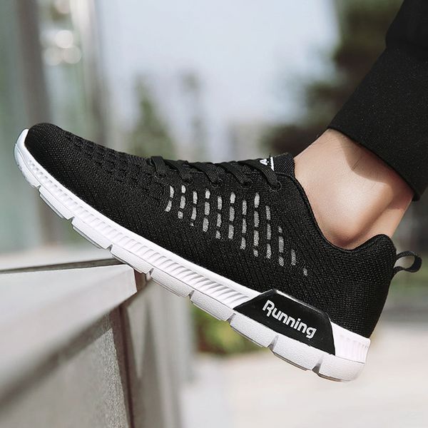 men running shoes mesh breathable men sport shoes male light weight lace up low-cut black walking sneakers women size 35-44
men running shoes mesh breathable men sport shoes male light weight lace up low-cut black walking sneakers women size 35-44