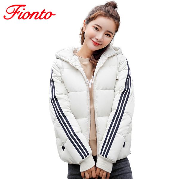winter warm down cotton coat 2019 women's short thick hooded student sports casual jacket sleeve striped slim fit parkas an1427, Black
winter warm down cotton coat 2019 women's short thick hooded student sports casual jacket sleeve striped slim fit parkas an1427, Black