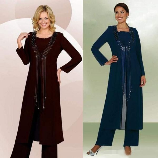 women 3 pieces elegant beading tassel chiffon mother of the bride dress pants suit with jacket outfit for wedding groom, Black;red
women 3 pieces elegant beading tassel chiffon mother of the bride dress pants suit with jacket outfit for wedding groom, Black;red