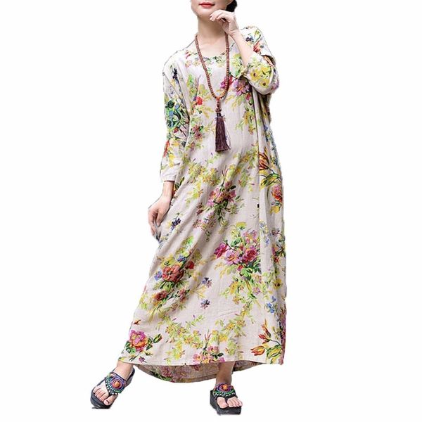 designer dresses womens clothing dress boho women cotton linen floral print robe female 2019 winter dresses plus size designer clothes, Black;gray
designer dresses womens clothing dress boho women cotton linen floral print robe female 2019 winter dresses plus size designer clothes, Black;gray