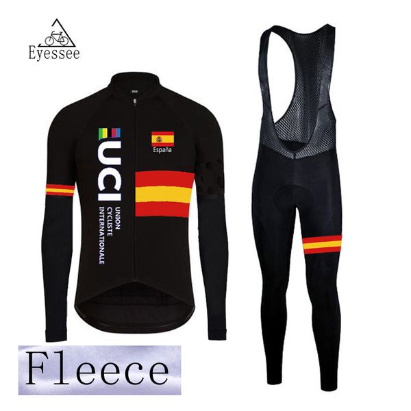 Cycle Wear winter thermal long sleeve cycling jersey Set Spain fleece bicycle clothing 2 colors Team Edition fleece bicycle clothes
Cycle Wear winter thermal long sleeve cycling jersey Set Spain fleece bicycle clothing 2 colors Team Edition fleece bicycle clothes
