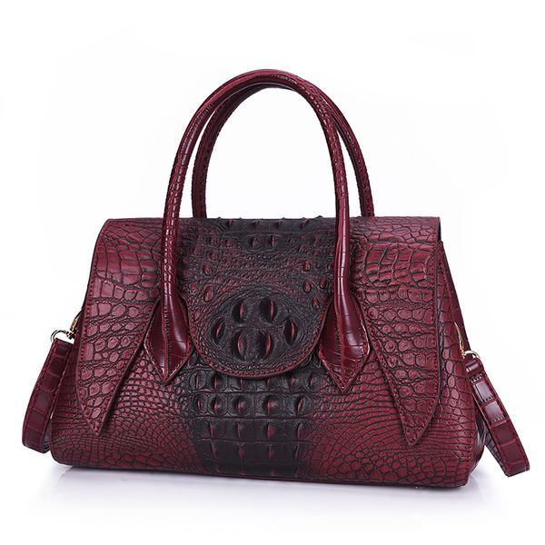 2020 quality alligator big tote bags leather handbag shoulder bags lock fashion pu women new female messenger retro sac opgpa, Red;black
2020 quality alligator big tote bags leather handbag shoulder bags lock fashion pu women new female messenger retro sac opgpa, Red;black