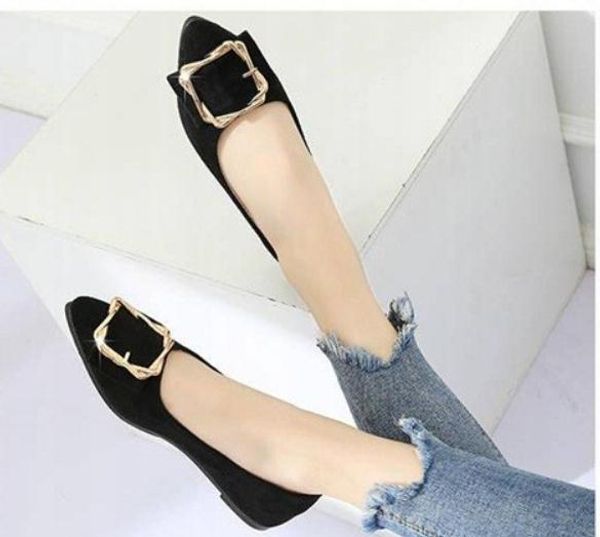2019 women's shoes in spring and autumn with new style flat bottom pointed end suede bowknot@aaaaaaaaaaaa236, Black 
2019 women's shoes in spring and autumn with new style flat bottom pointed end suede bowknot@aaaaaaaaaaaa236, Black