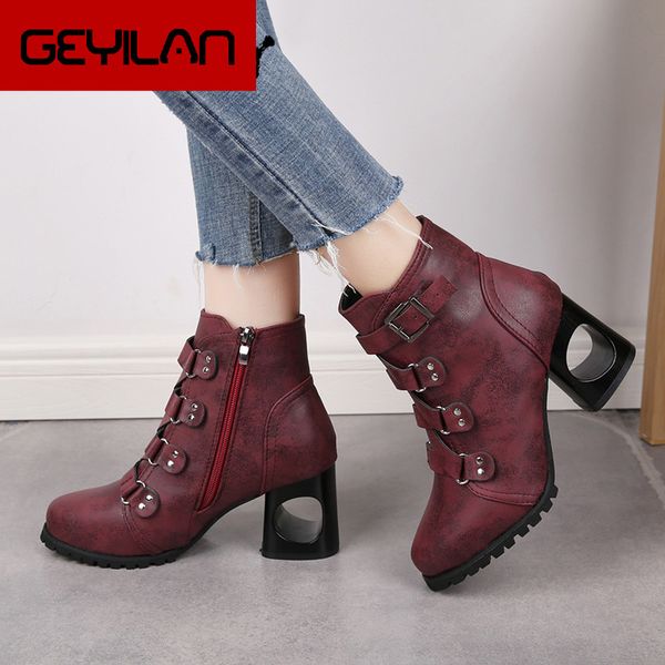 new buckle woman boots autumn winter shoes women block heel flock short ankle boots lady zipper casual shoes fashion high heels, Black
new buckle woman boots autumn winter shoes women block heel flock short ankle boots lady zipper casual shoes fashion high heels, Black