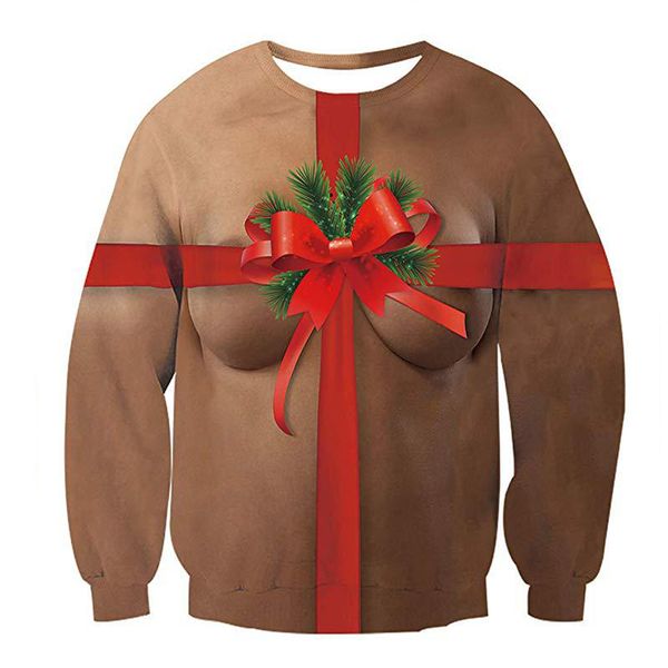 christmas costume 3d digital printed long sleeve with round neck fashion cartoon pattern male and female couples, Black
christmas costume 3d digital printed long sleeve with round neck fashion cartoon pattern male and female couples, Black
