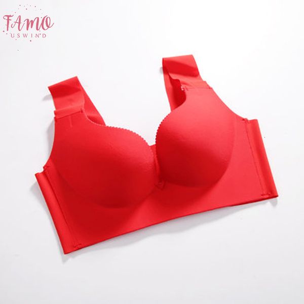 seamless bras for women push up lingerie plus size sleeping bra xl wireless bralette brassiere underwear d, Red;black
seamless bras for women push up lingerie plus size sleeping bra xl wireless bralette brassiere underwear d, Red;black