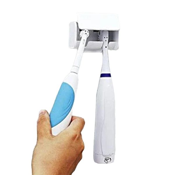 adeeing wall mount anti-dust 2-head toothbrush holder bathroom organizer storage rack
adeeing wall mount anti-dust 2-head toothbrush holder bathroom organizer storage rack