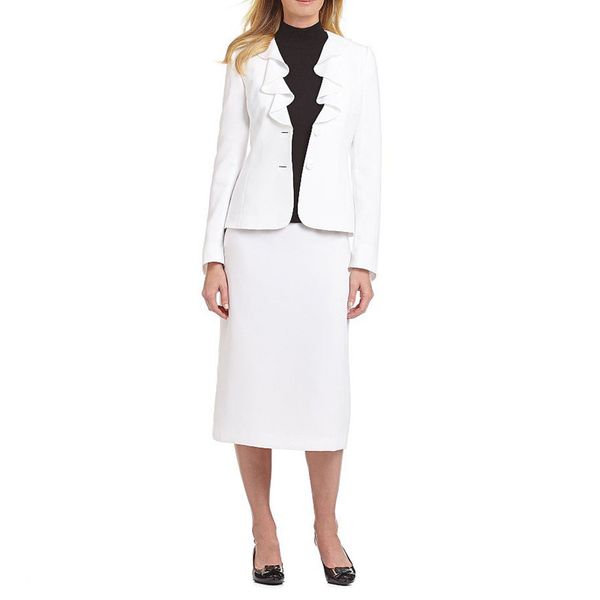 custom made white 2 button falbala below knee women's skirt suits women's blazer suits office 2 piece jacket/skirt w05, White;black
custom made white 2 button falbala below knee women's skirt suits women's blazer suits office 2 piece jacket/skirt w05, White;black