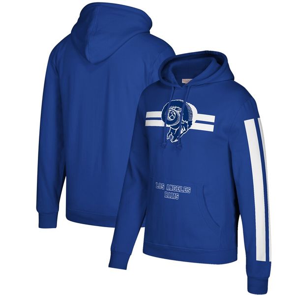 men los angeles rams mitchell & ness three stripe pullover nfl hoodie - royal, Blue;black
men los angeles rams mitchell & ness three stripe pullover nfl hoodie - royal, Blue;black