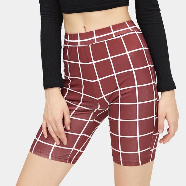 jaycosin women shorts summer fashion casual plaid short sport high stretch fitness cycling shorts april25 p30, White;black
jaycosin women shorts summer fashion casual plaid short sport high stretch fitness cycling shorts april25 p30, White;black