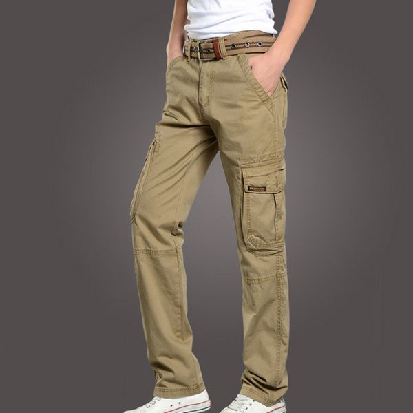 men's fashion casual pants plus fertilizer xl multi-pocket overalls trend hiking pants male tide, Black
men's fashion casual pants plus fertilizer xl multi-pocket overalls trend hiking pants male tide, Black