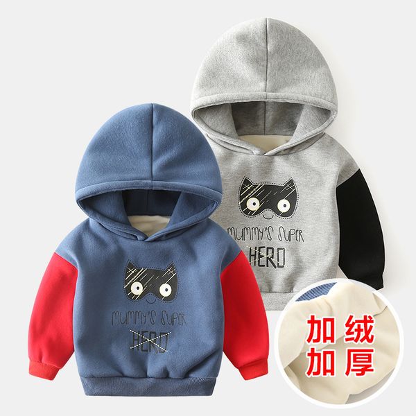 baby boys sweatshirt children's clothes 2019 autumn winter new boys plus velvet thick pullovers tees toddler sweatshirt 2-7y, Black
baby boys sweatshirt children's clothes 2019 autumn winter new boys plus velvet thick pullovers tees toddler sweatshirt 2-7y, Black