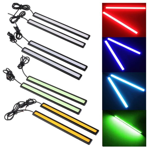 2pcs led 17cm black shell daytime running light led panel daytime running light