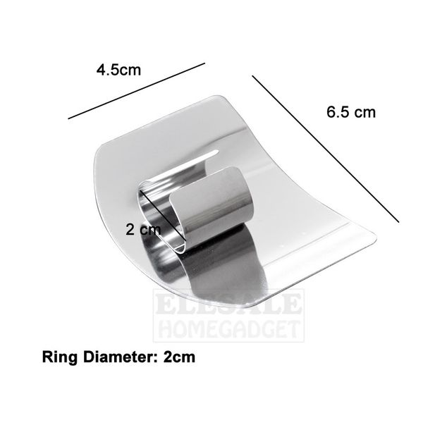 cut-proof stainless steel finger protector ring for cutting fruit meat finger protection food grade kitchen gadget tool