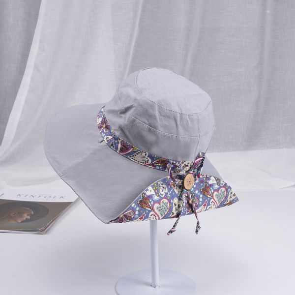 fisherman hat women bow knot waterproof sun shade bucket hats summer wide brim beach caps fashion foldable bonnet outdoor 2020, Blue;gray
fisherman hat women bow knot waterproof sun shade bucket hats summer wide brim beach caps fashion foldable bonnet outdoor 2020, Blue;gray