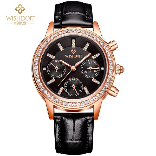 2020 new women's fashion trend multi-function diamond dial multi-function dial women's quartz wrist watch, Slivery;brown
2020 new women's fashion trend multi-function diamond dial multi-function dial women's quartz wrist watch, Slivery;brown