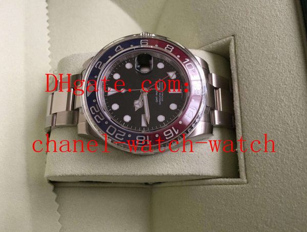 elling men's wrist watch 18k gold/steel gmt black dial 40mm 116713 ceramic bezel asia 2813 movement automatic mens watches box/papers, Slivery;brown
elling men's wrist watch 18k gold/steel gmt black dial 40mm 116713 ceramic bezel asia 2813 movement automatic mens watches box/papers, Slivery;brown