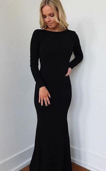 sexy back длинным рукавом spanex эластичные платья выпускного вечера на заказ оболочка длина пола вечерние платья партии платье для женщин, Black
sexy back длинным рукавом spanex эластичные платья выпускного вечера на заказ оболочка длина пола вечерние платья партии платье для женщин, Black