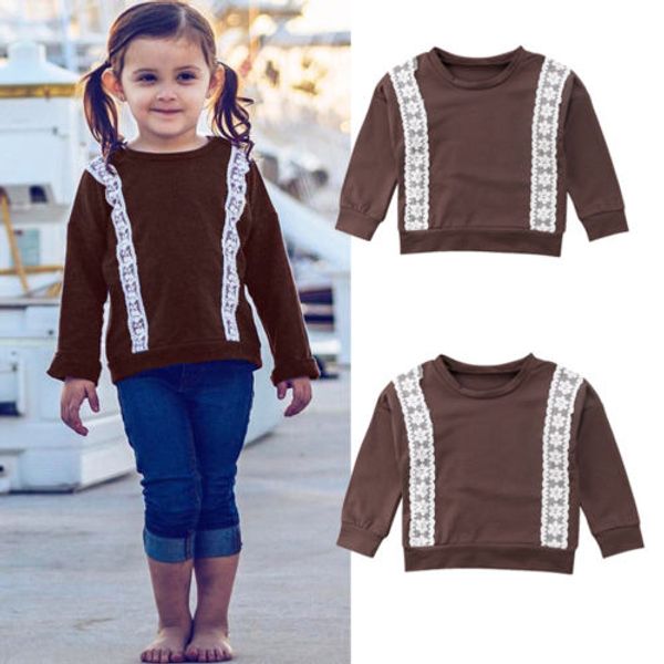spring fall toddler brown hoodies baby girls lace shirt tees infant outfits children autumn casual hoodies sweatshirts clothes, Black
spring fall toddler brown hoodies baby girls lace shirt tees infant outfits children autumn casual hoodies sweatshirts clothes, Black