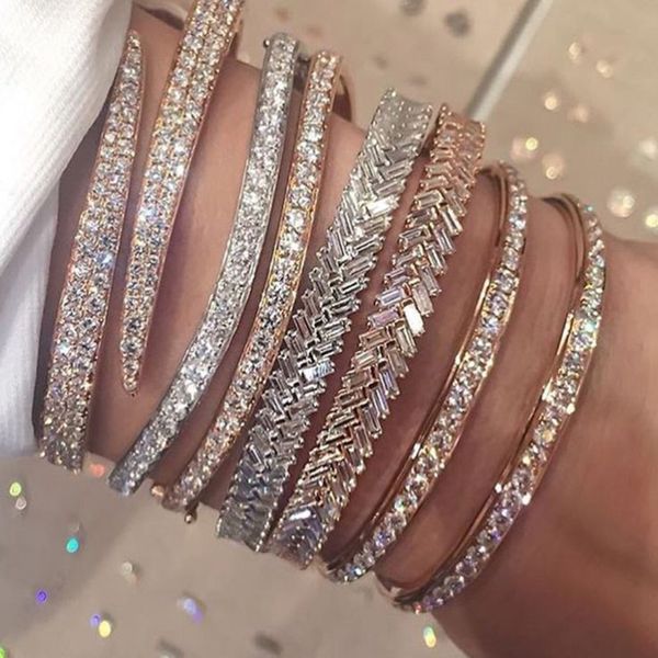 2019 fashion rose color snake fashion micro paved clear cz bracelets with open cuff adjust size women luxury charm jewelry, Black
2019 fashion rose color snake fashion micro paved clear cz bracelets with open cuff adjust size women luxury charm jewelry, Black