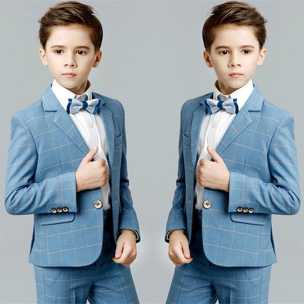 summer handsome plaid 2 pieces boy' formal wear suit kids wedding kids designer clothes boys for party prom, Black
summer handsome plaid 2 pieces boy' formal wear suit kids wedding kids designer clothes boys for party prom, Black