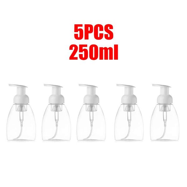 5pcs a set plastic shower gel foaming bottle soap dispenser liquid pump container for storingt liquid shampoos, conditioner
5pcs a set plastic shower gel foaming bottle soap dispenser liquid pump container for storingt liquid shampoos, conditioner