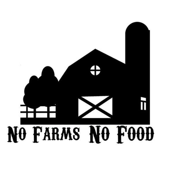 15*12.4cm car window decal truck outdoor sticker no farms no food farmers environment car accessories
15*12.4cm car window decal truck outdoor sticker no farms no food farmers environment car accessories