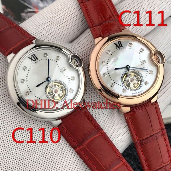 39mm luxury women watches car ballon real tourbillon mechanical automatic movement watch red cowhide leather strap designer bracelet jh, Slivery;brown
39mm luxury women watches car ballon real tourbillon mechanical automatic movement watch red cowhide leather strap designer bracelet jh, Slivery;brown