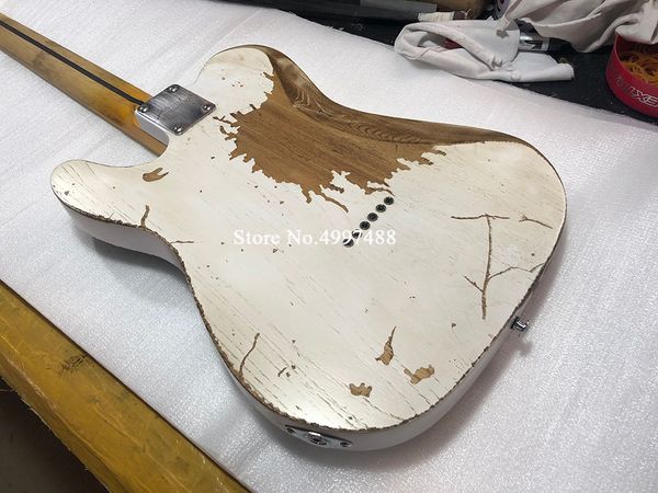 vintage white tele caster electric guitar legendary 1954 jeff beck yardbirds esquire tribute relic tl, ash body masterbuilt by toddkrause
vintage white tele caster electric guitar legendary 1954 jeff beck yardbirds esquire tribute relic tl, ash body masterbuilt by toddkrause