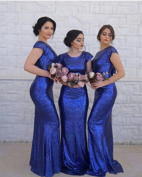 sparkly royal blue sequined mermaid bridesmaid dresses black girl wedding guest gown plus size sheath prom evening party dresses, White;pink
sparkly royal blue sequined mermaid bridesmaid dresses black girl wedding guest gown plus size sheath prom evening party dresses, White;pink