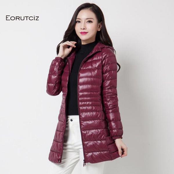 eorutciz winter plus size 7xl down coat women ultra light warm long hoodie jacket vintage thin autumn duck down coat lm508, Black
eorutciz winter plus size 7xl down coat women ultra light warm long hoodie jacket vintage thin autumn duck down coat lm508, Black