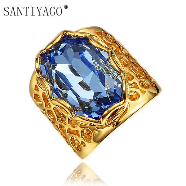 blue crystal rings for women metal crystal rhinestone gold color ring court style luxury zinc alloy finger ring women gift, Silver
blue crystal rings for women metal crystal rhinestone gold color ring court style luxury zinc alloy finger ring women gift, Silver