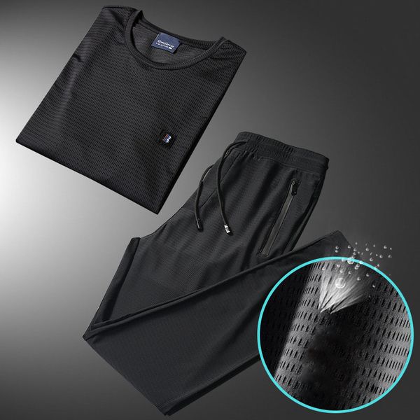 ice silk sportswear men's summer thin section men's sports suit two-piece trend short-sleeved casual suit m-5xl, Black;blue
ice silk sportswear men's summer thin section men's sports suit two-piece trend short-sleeved casual suit m-5xl, Black;blue