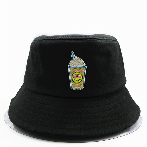 the new style cartoon milk embroidery bucket hat fisherman hat outdoor travel sun cap hats for child men and women 117
the new style cartoon milk embroidery bucket hat fisherman hat outdoor travel sun cap hats for child men and women 117