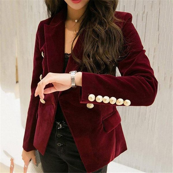 autumn velvet suit jacket fashion buckle slim chic long sleeve blazers feminino casual coat office ladies outerwear f866, White;black
autumn velvet suit jacket fashion buckle slim chic long sleeve blazers feminino casual coat office ladies outerwear f866, White;black